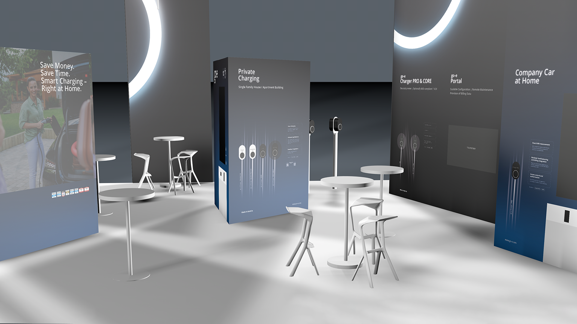 go-e | Redesign Messe