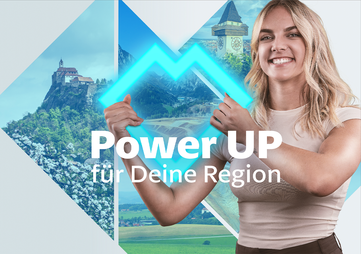 Volksbank Steiermark | Power UP Kampagne